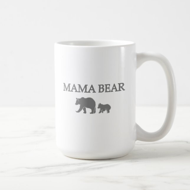"Mamma Björn" Björn och unge kaffemugg (Höger)