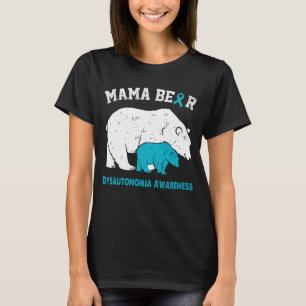 Mamma Björn DYSAUTONOMI Medvetenhet T Shirt