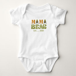 Mamma Björn Hjärtvärmande Illustration T Shirt