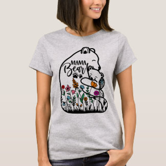 Mamma Björn Mamma T-shirt. T Shirt