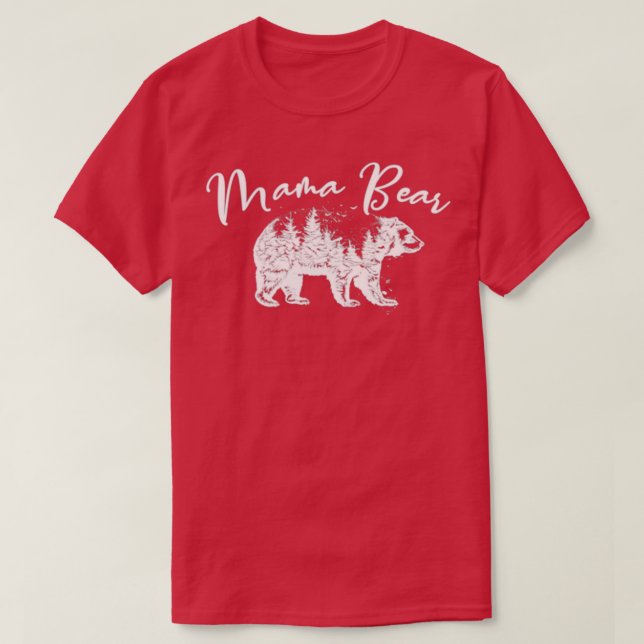 Mamma Björn Mors dag (3) T Shirt (Design framsida)