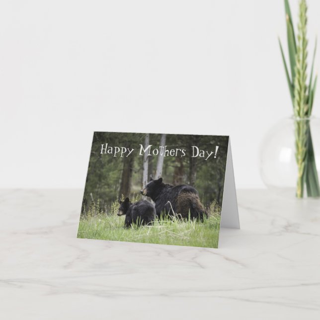 Mamma Björn Mors Dags Kort (Framsida)