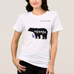 Mamma Björn personifierad med namn T Shirt
