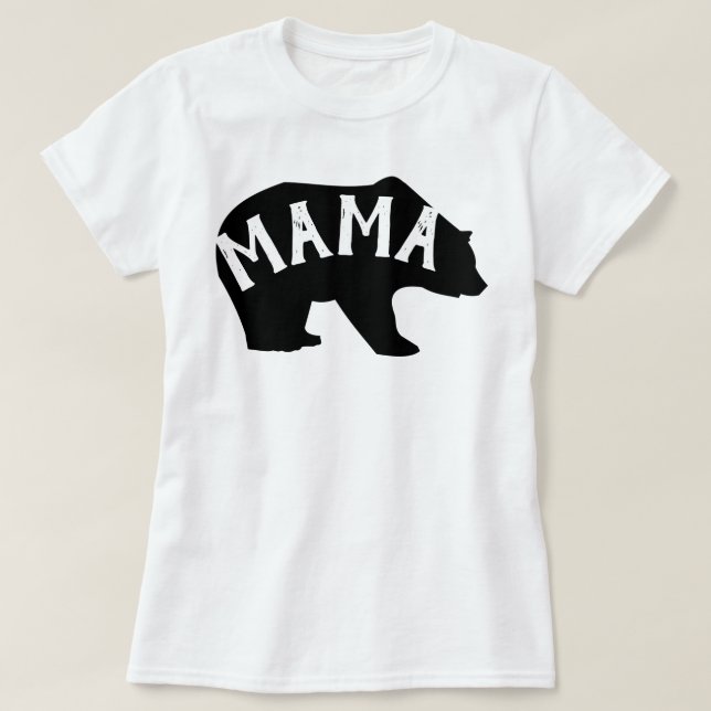Mamma Björn T Shirt (Design framsida)