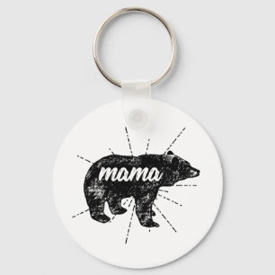 Mamma Björndags Mors dag-gåva Nyckelring
