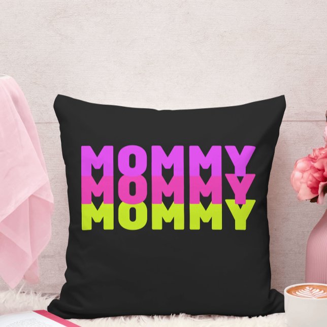 Mamma Black Dekorativ kudde (Skapare uppladdad)