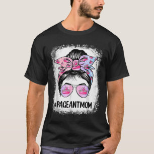 Mamma blekta tävlingsmamma röra sig hår gladMamma T Shirt