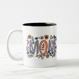 Mamma Blommigt Mugg