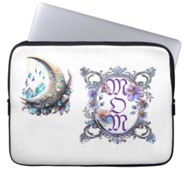 Mamma Blommigt Ram Laptop Fodral