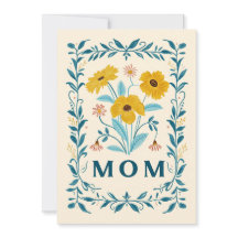Mamma-blommor Card, Mors dag 2024