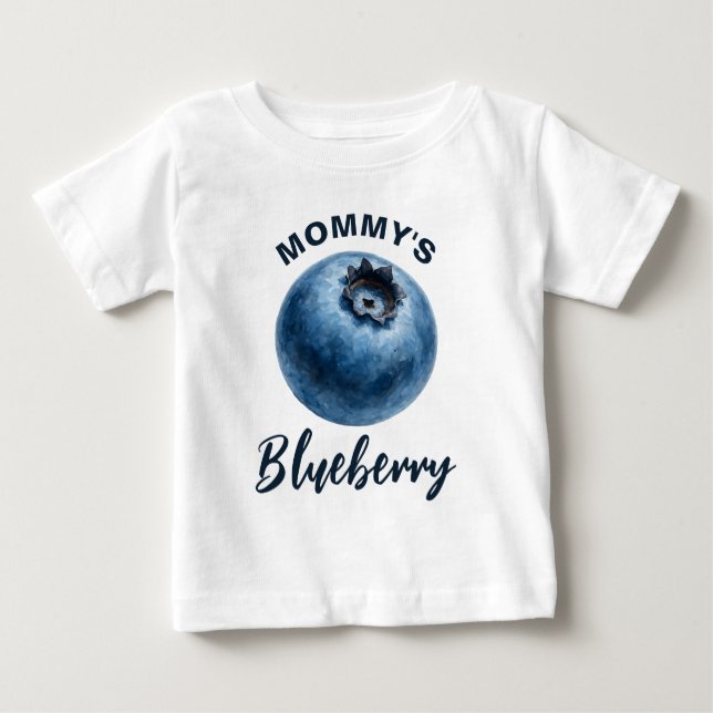 Mamma Blueberry T Shirt (Framsida)