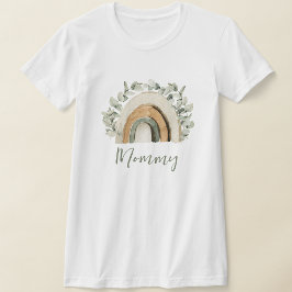 Mamma Boho Rainbow T Shirt