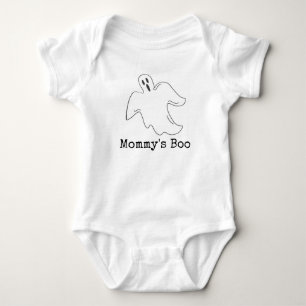 Mamma Boo Spooky Ghost Spöken Funny Halloween Tee Shirt