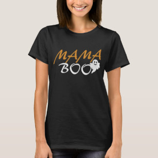 Mamma Boo T-Shirt för Halloween Tee, Funny T-Shirt