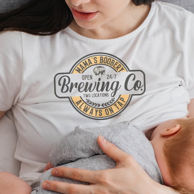 Mamma Boobery Funny BreastMatning New mamma Gift T Shirt (Mama's Boobery Funny Breastfeeding New Mom Gift Sweatshirt)