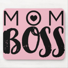 MAMMA BOSS Modern typsnittskrift Trendig Chic Musmatta
