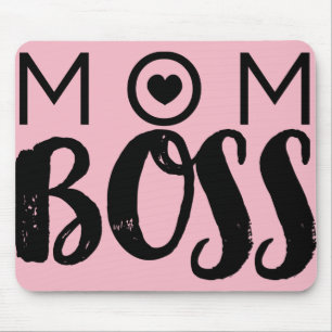 MAMMA BOSS Modern typsnittskrift Trendig Chic Musmatta