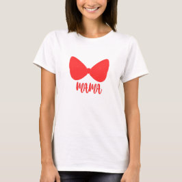Mamma Bow T Shirt