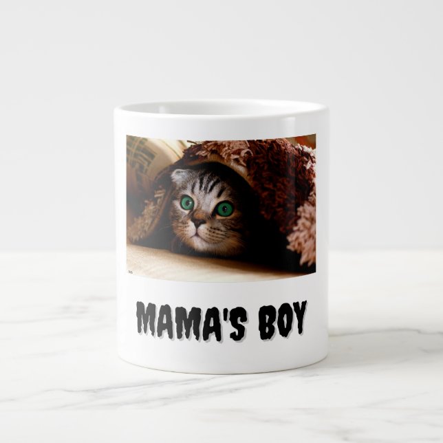 Mamma Boy Jumbo Mugg (Framsidan)