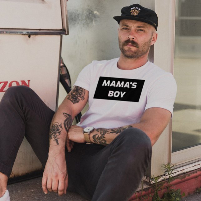 MAMMA BOY MANAR T-SHIRTS T-SHIRT (Skapare uppladdad)