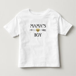 Mamma Boy med Arrow och Heart Tee Shirt