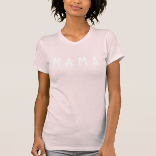 "Mamma" Bran Jersey Crew-Nacke T Shirt