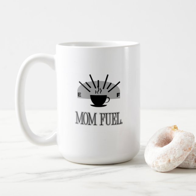 mamma bränsle. kaffemugg (Med munk)