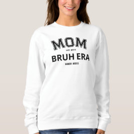 Mamma Bruh Era-Anpassningsbarna Svartvit Logotyp,  T Shirt