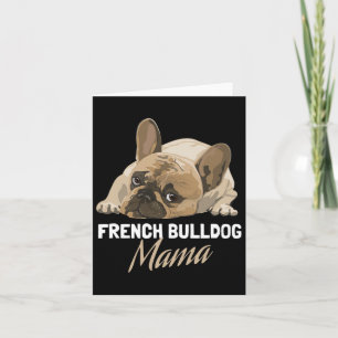 Mamma Bulldog Bull Dog Älskare Kort
