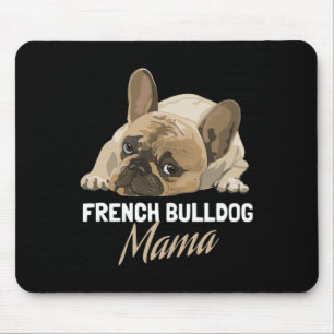 Mamma Bulldog Bull Dog Älskare Musmatta