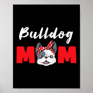 Mamma - Bulldog Poster