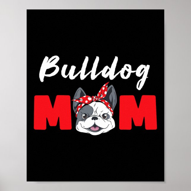 Mamma - Bulldog Poster (Framsidan)