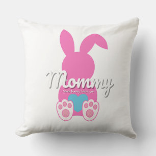 Mamma Bunny Dekorativ kudde - Påsk Gift för Mamma