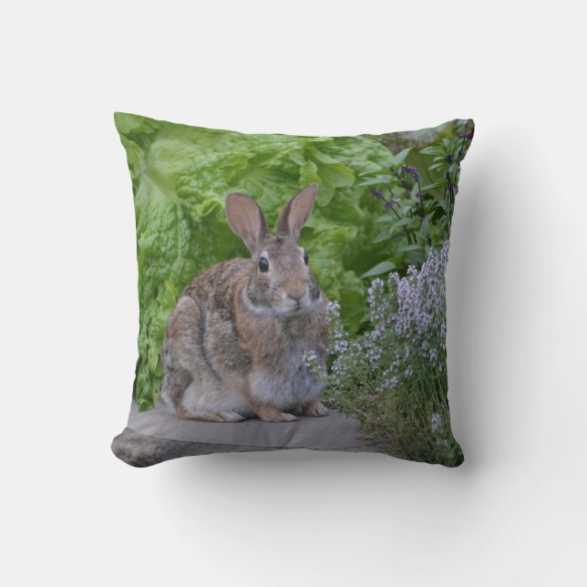 Mamma Bunny Kudde (Framsida)