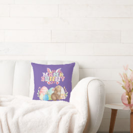 MAMMA Bunny Påsk Group Eggs Hoppy Påsk Kudde