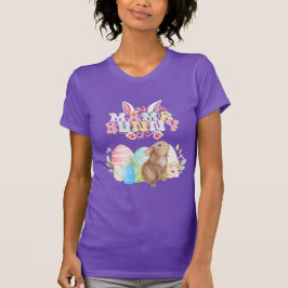 MAMMA Bunny Påsk Group Eggs Hoppy Påsk T Shirt