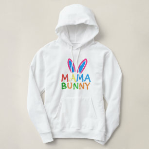 Mamma Bunny Women's Hoodie Sweatshirt T Shirt