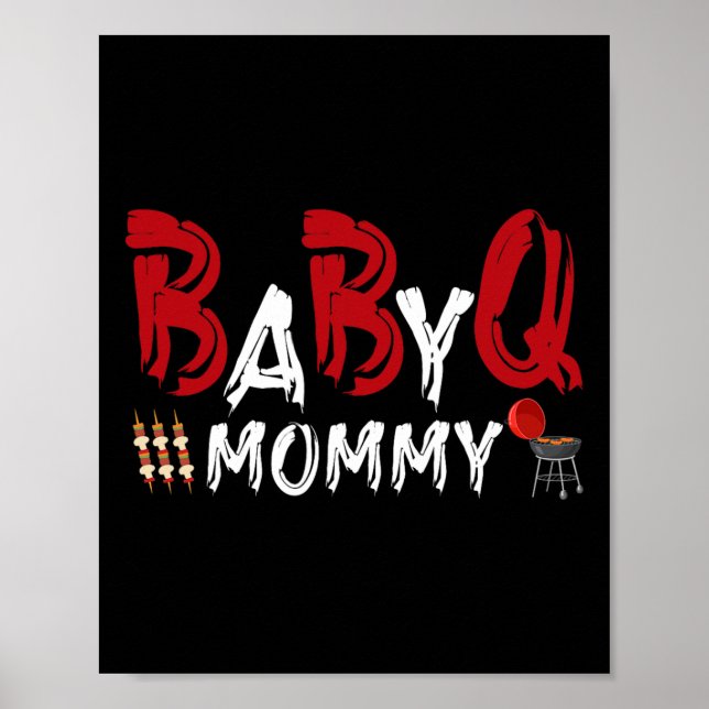 Mamma Byby Bbq Poster (Framsidan)