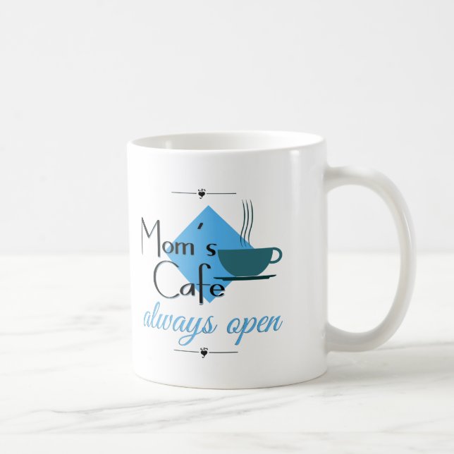 Mamma Cafe Always Open Kaffemugg (Höger)