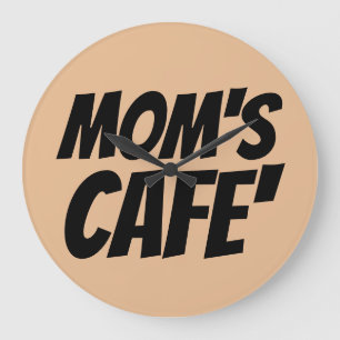 MAMMA CAFE' WALL CLOCKS STOR KLOCKA