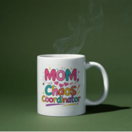Mamma Chaos-samordnare - Lustigt Mamma Kaffemugg