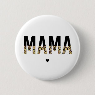Mamma Cheetah-trycktypografi för Mamma Knapp
