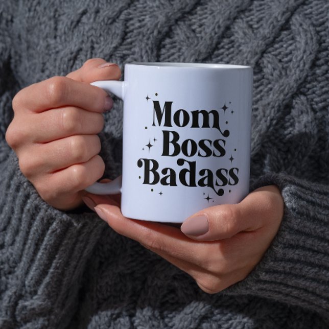 Mamma Chef Badass Coffee Mugg utan maka (Skapare uppladdad)