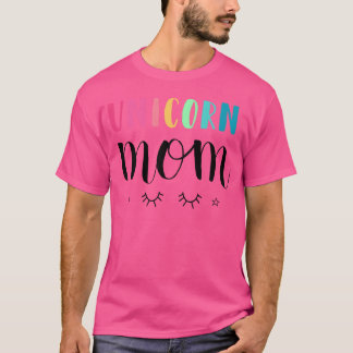 Mamma-citat med enhörningsdesign vänner t shirt