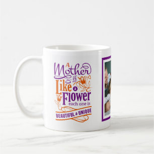 Mamma Citat Photo Gift Mors dag Birthday Chistmas Kaffemugg
