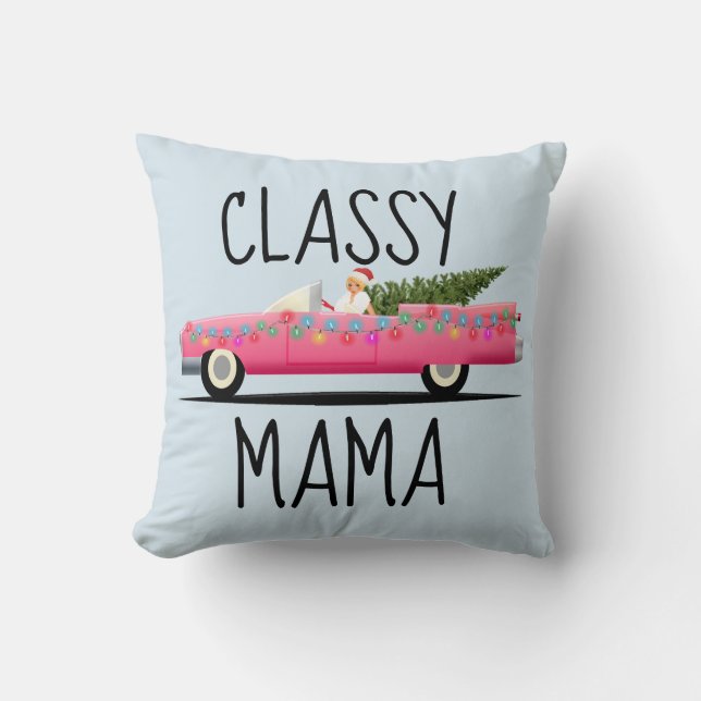 MAMMA CLASSY MAMMA ROSA CLASSIC CAR PILLOWS KUDDE (Framsida)
