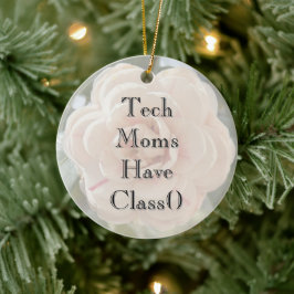 Mamma Classy Tech Vibe Ornament