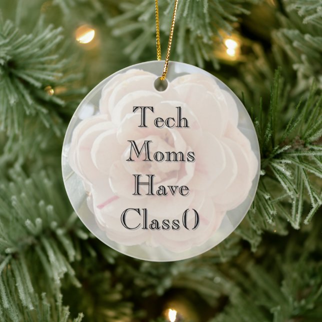 Mamma Classy Tech Vibe Ornament (Träd)