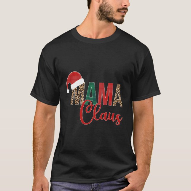 Mamma Claus Family Py T Shirt (Framsida)