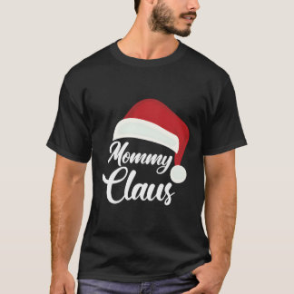 Mamma Claus jul Santa Hat T Shirt